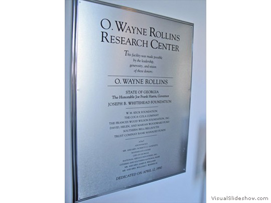 O. Wayne Rollins Research Center - tag